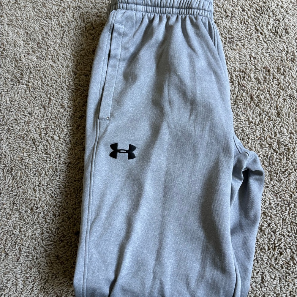 Under Armour mens Light Gray Sweatpants